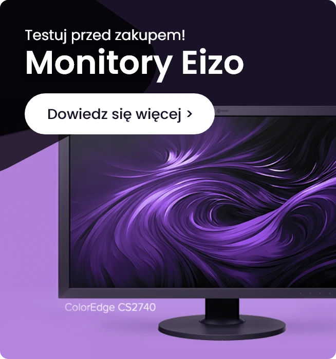 Wypożycz monitor Eizo ColorEdge na test
