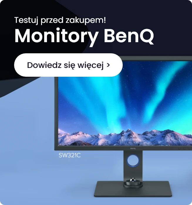 Wypożycz monitor BenQ SW na test przed zakupem!